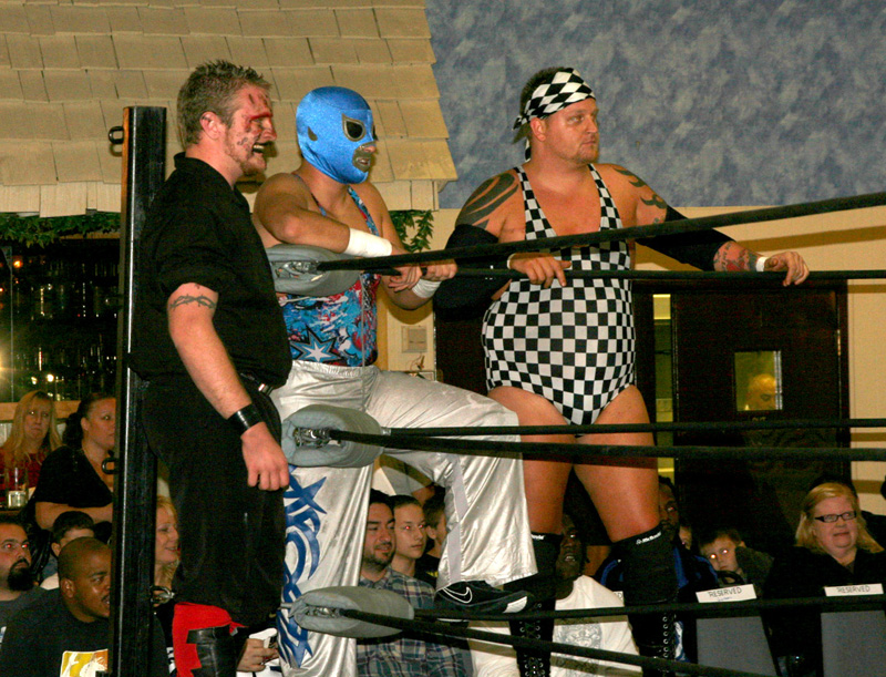 Pro wrestling at the Elks Club 2011