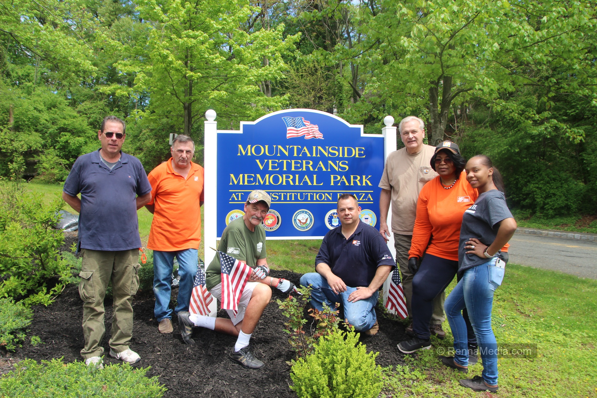 Mountainside Memorial Planting 2019
