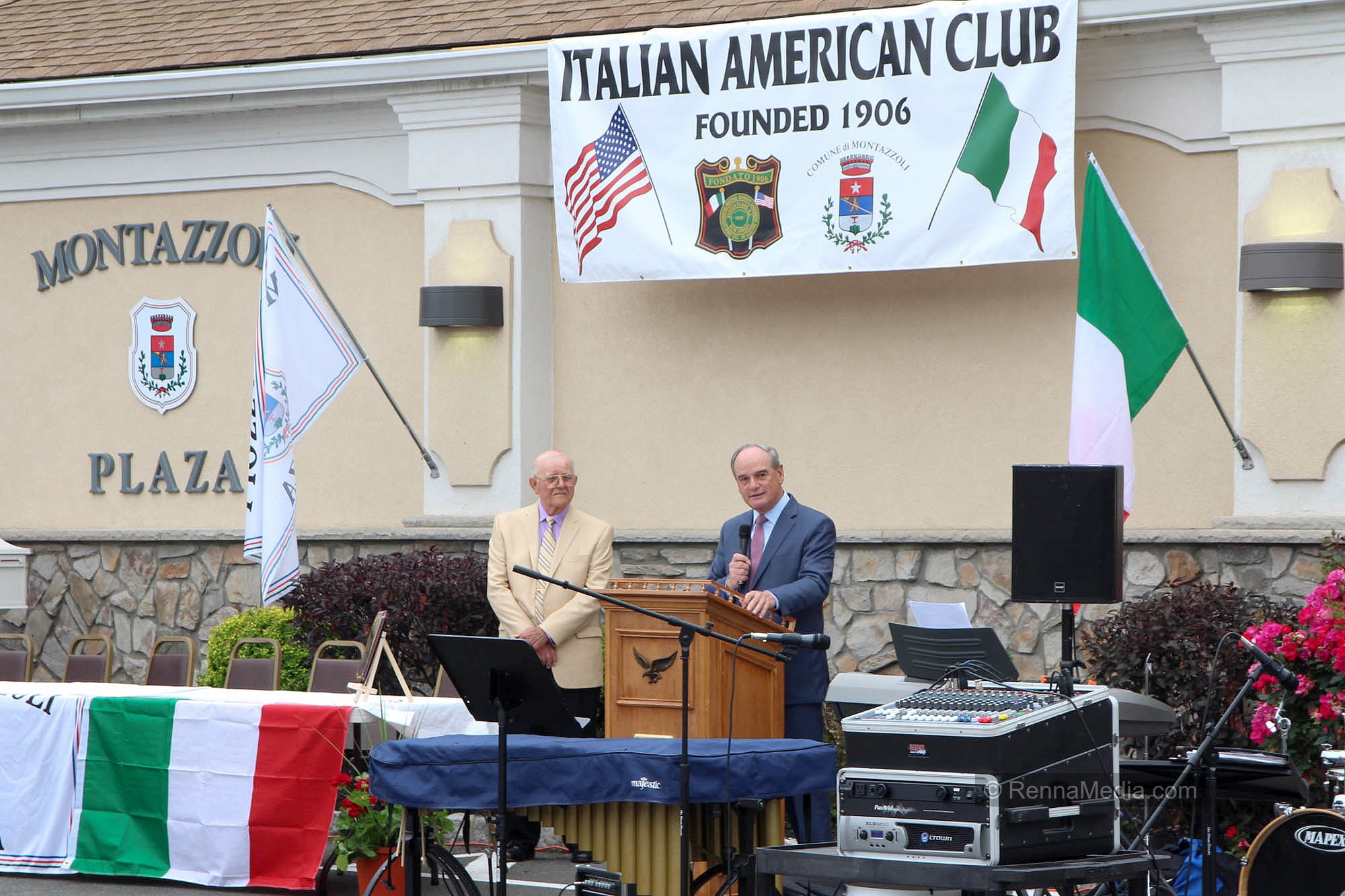 Scotch Plains Italian American Plaza 2016