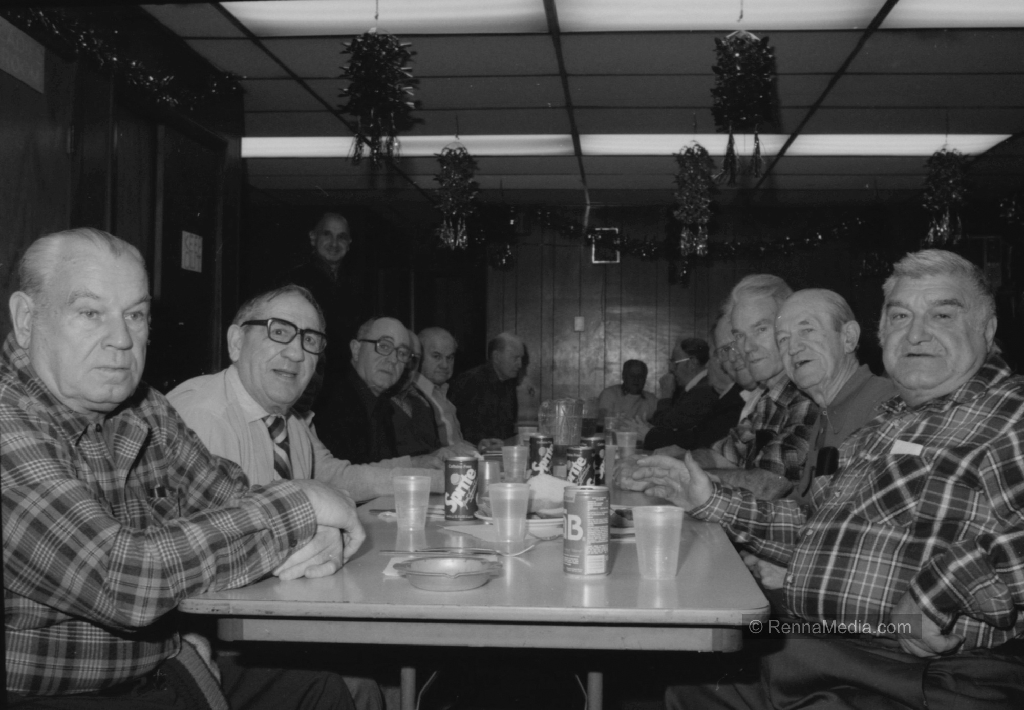 Peterstown Retired Mens Club Christmas Party 1983
