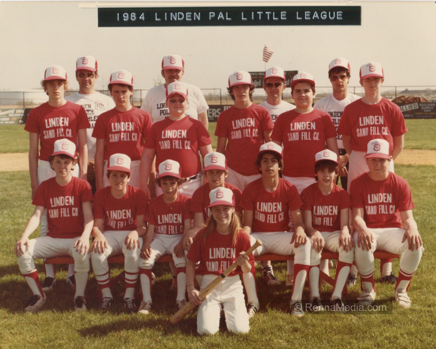Linden PAL Little League Teams 1980s