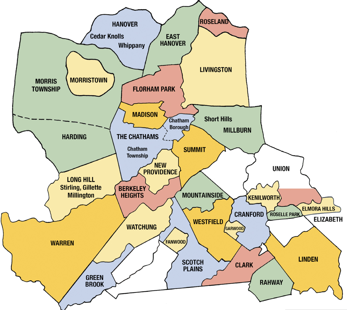 Renna Media town coverage map