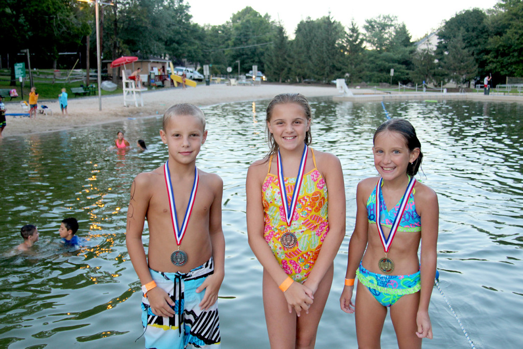Ages 9-12 Winners: (above l-r) Mead Briggs, Nina DiNorscio, Elizabeth Noraev.