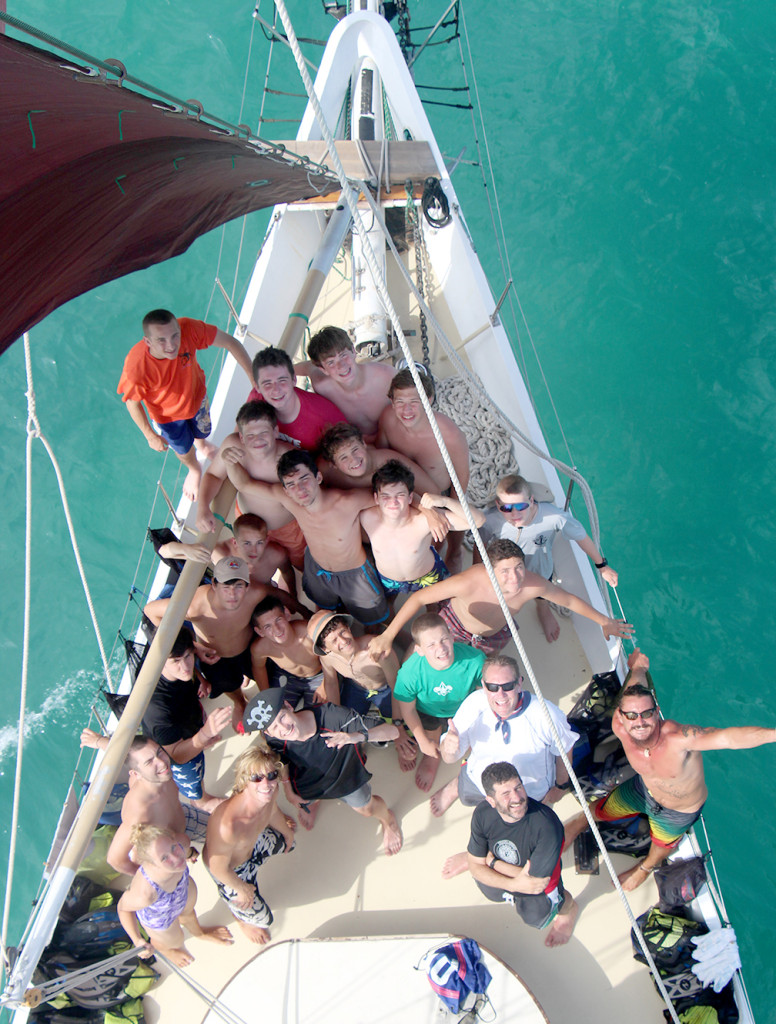 Cranford’s Boy Scout Troop 80 visited Florida Sea Base, the Boy Scouts’ national high adventure facility in the Florida Keys.