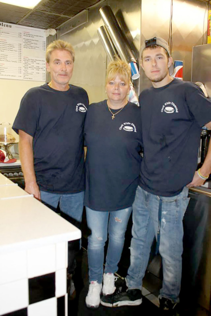 (above) The Collins Family - Kevin, Tammy and Brandon.