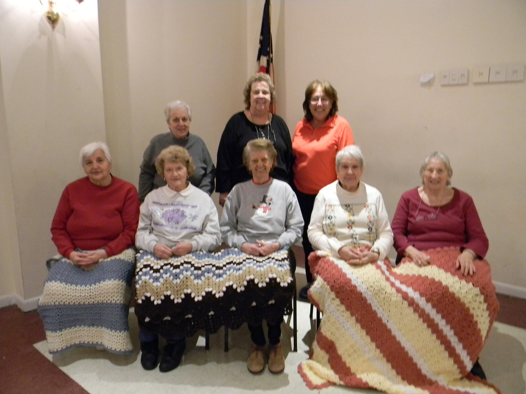(above l-r) Ladies Top row: Elizabeth Iovino, Janet Buchanan and Sharon Young. Bottom row: Rhoda Dorrbecker, Dolores Suma, Pat Keenan, Melinda Cabezas and Laura Sandhorst. Not shown are Betty Caradi and Josephine Egidio.