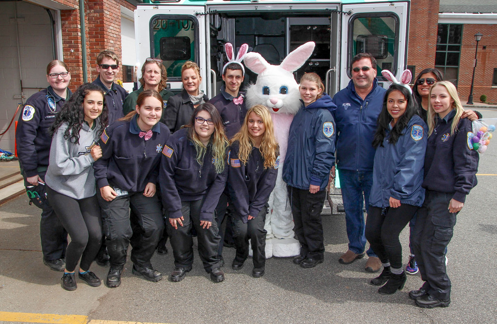 (above) Who doesn't love a picture with Rescue Rabbit?