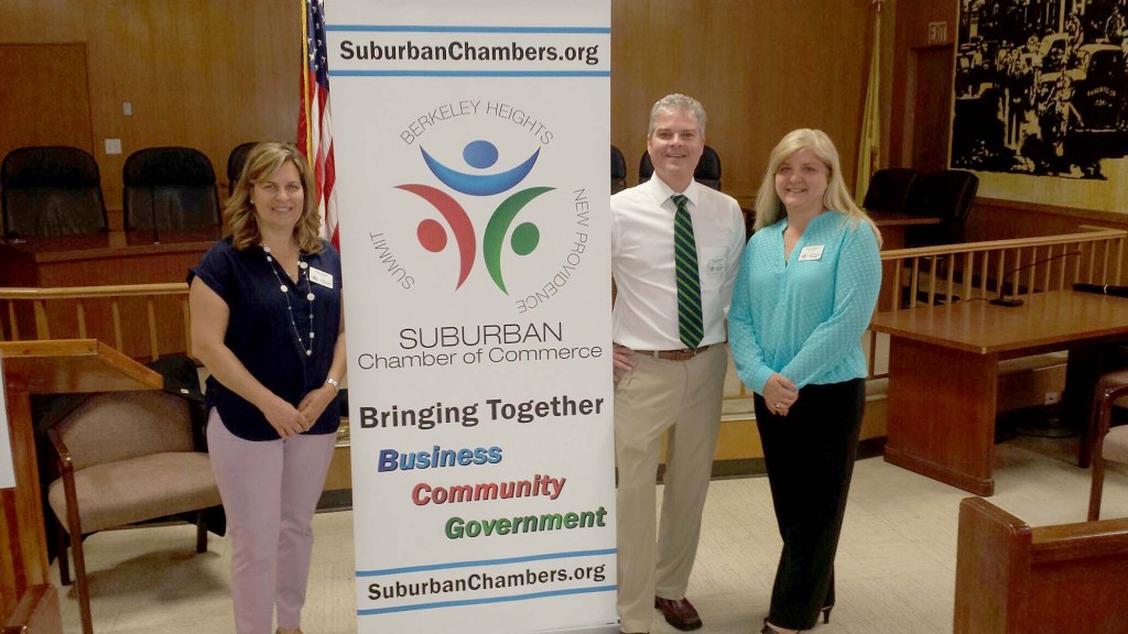 (above) SCC/BH team members Alison (collection staff), Dr Patrick Smith and SCC executive director Karen Hadley poss with the new banner at the very 1st SCC/BH monthly member networking meeting/workshop at BH town hall April 22nd.