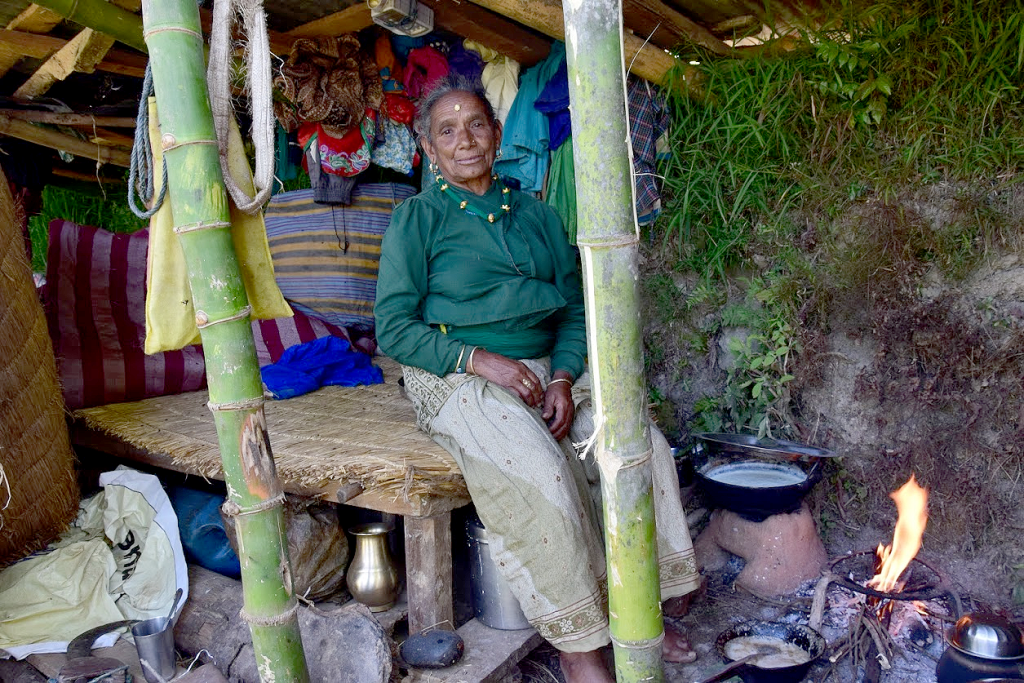 (above) Woman from Mansal Mountain Region.