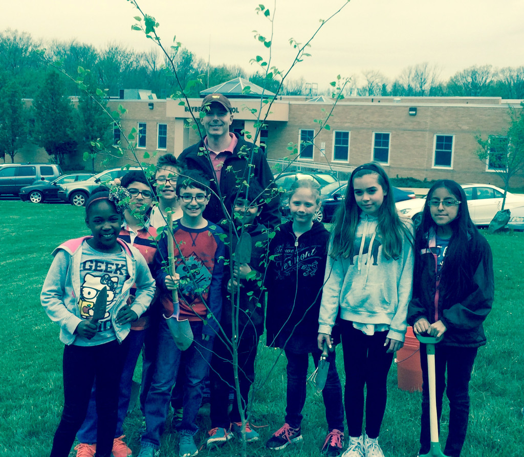(above l-r) Destiny Watson, Aryan Anand, Eliaz Michel, Sebastian Sopko, Mr. George Sopko, Arkin Navani, Amanda Mattiassi, Emily Grigonis, and Emily Samiengo.
