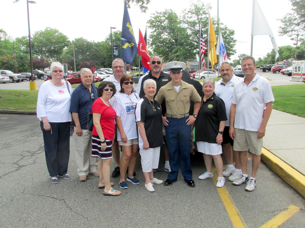 (above) UNICO members Sharon Pane, Chris DeLauro, Henry Varriano, Angela Keenan, Barbara White, Henry Trani, Terri Spingola, Brandon Pizzarelli, Angie House, Joe Arancio and President Ralph Bernardo.