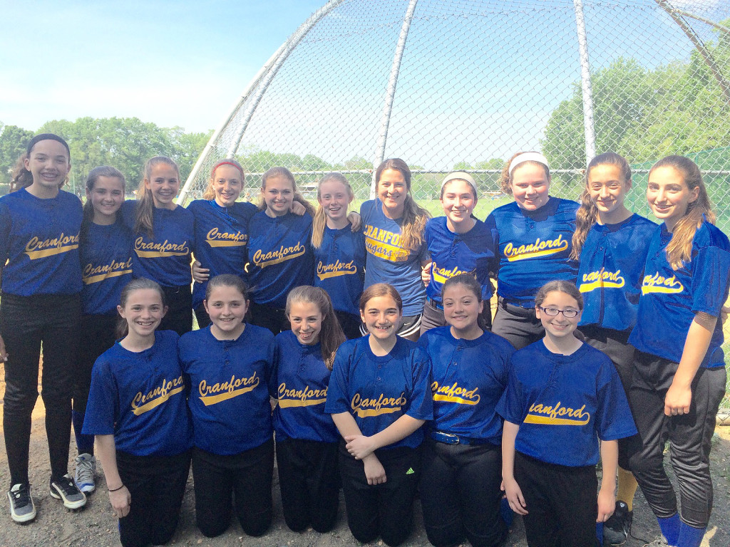 (above) Orange Avenue School's Middle School Girls Softball Team had a great season with a 10-4 record. The team was led by Coach Nicole Gurrieri along with 8th graders Jules Renna and Kaylee Marchese.