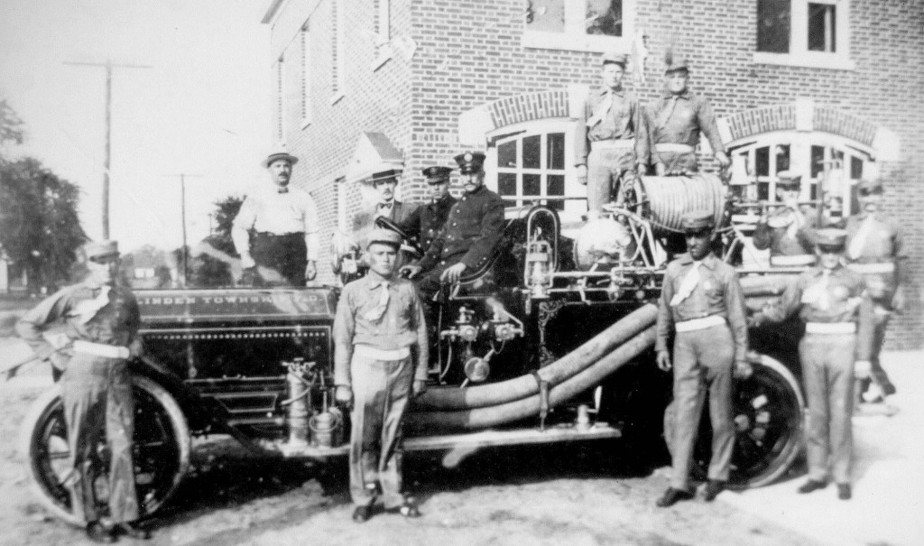 Linden FD at #1 house