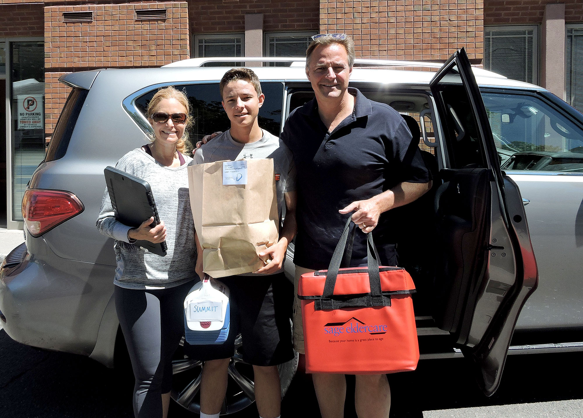 Renna Media  Al Leiter Delivers Meals On Wheels