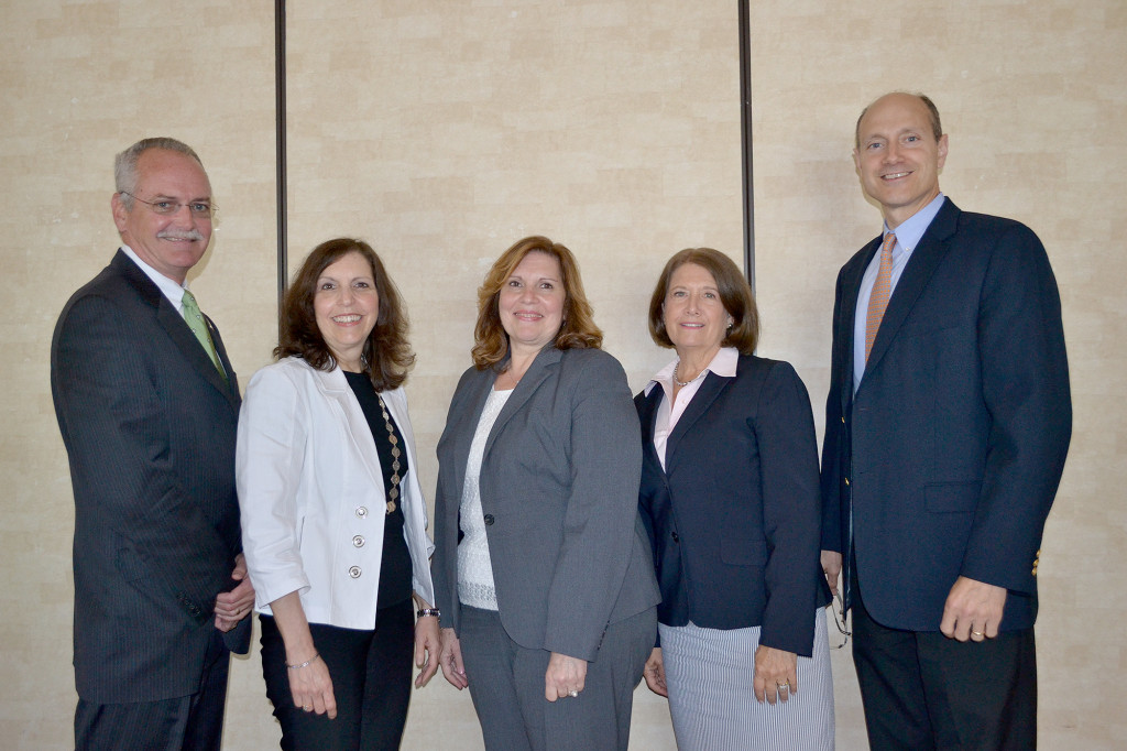 (above l-r) Timothy York ,VP; Harriet Schulma(above l-r) Timothy York ,VP; Harriet Schulman, Treasurer; Maria Fuentes, Chairwoman; Darielle Walsh, Secretary; and Patrick Cicala, VP.n, Treasurer; Maria Fuentes, Chairwoman; Darielle Walsh, Secretary; and Patrick Cicala, VP.