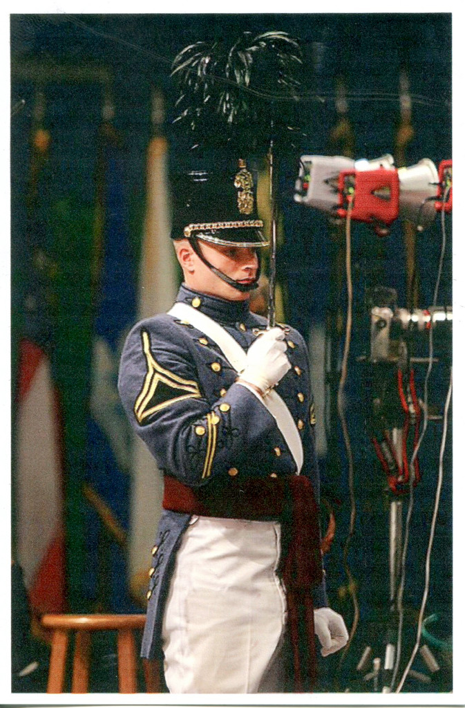 (above) Joseph Vicci of Cranford was selected to The Citadel Class of 2017 Summerall Guards.