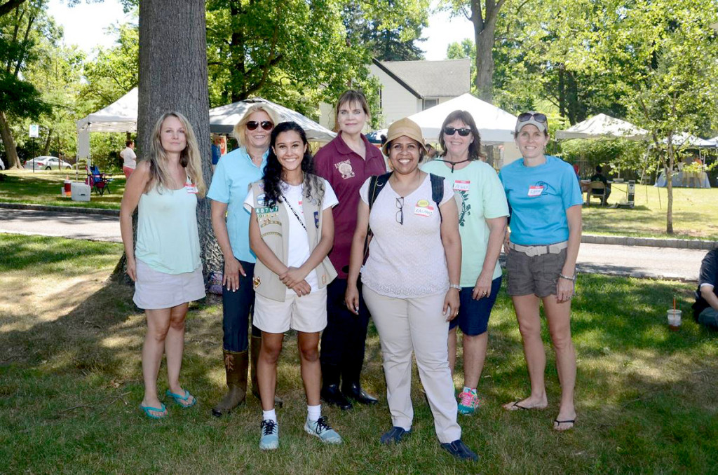 (above) The Fanwood Green Team, organizers of the Green Fair.