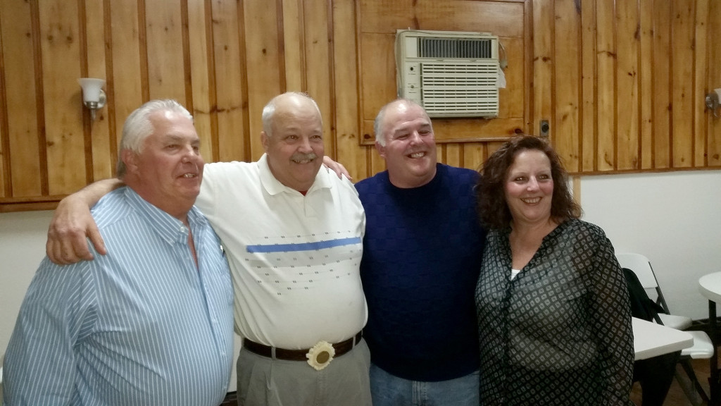 (above, l-r) Jack Sheehy and his siblings: Joe Sheehy, Jack Sheehy, Steve Sheehy , Lorraine Telesco.