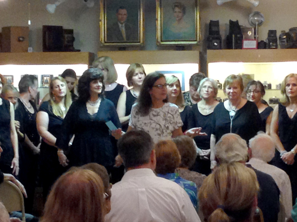 (above) The popular Music at the Mansion concert series held on Sunday, September 18th 2016 at the Vermeule Mansion was a wonderful success. The program sponsored by The Friends of Vermeule Mansion, Inc. (FOVM), featured the Harmony Celebration Chorus, a chapter of Sweet Adelines International.