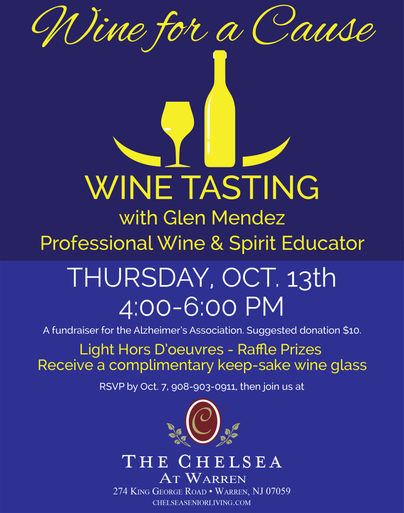 WA Wine Tasting Flyer